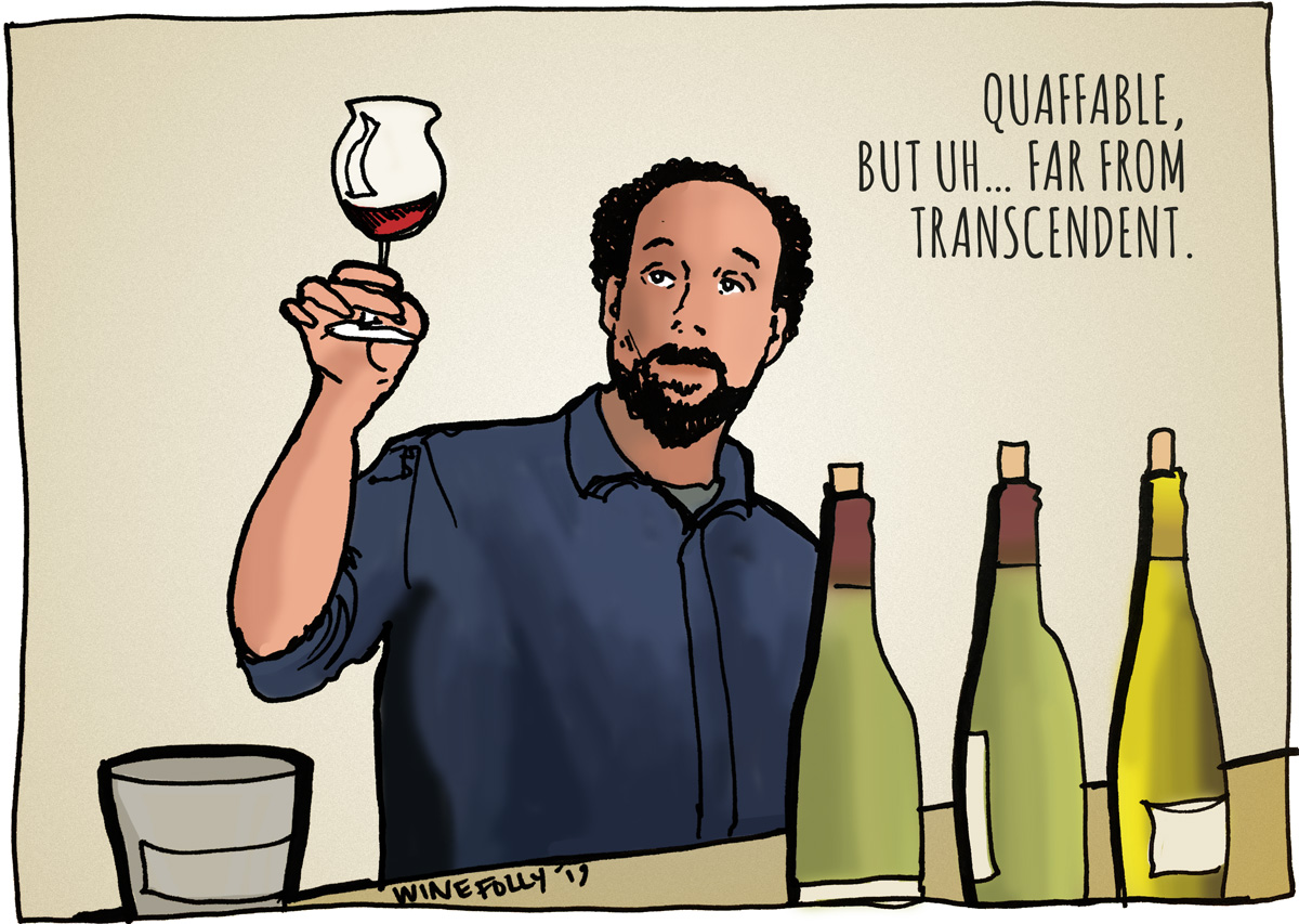 Miles Raymond of Sideways - Illustration by Wine Folly