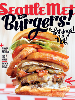 Seattle Met Magazine July 2013 Burger issue