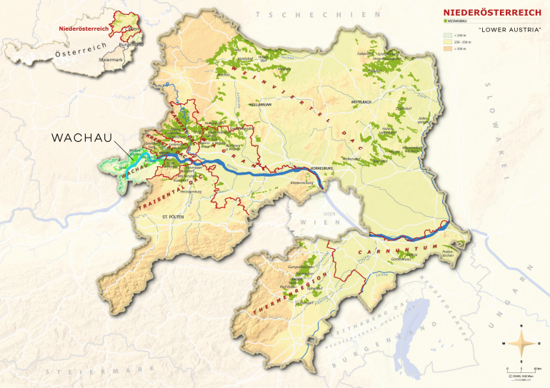 Wachau Wine Region in Lower Austria