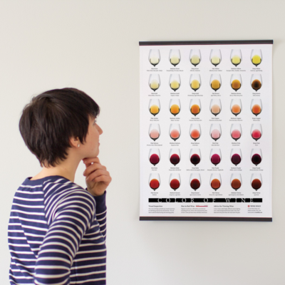 Color of wine Poster perspective